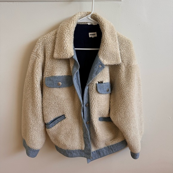 Wrangler Sherpa Jacket | Free People | US M - Picture 7 of 8
